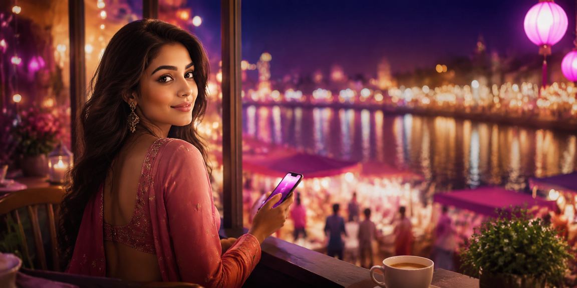 কুমিল্লার রাতের বাজারে মোবাইলে পেমেন্ট করছেন একজন ব্যবহারকারী