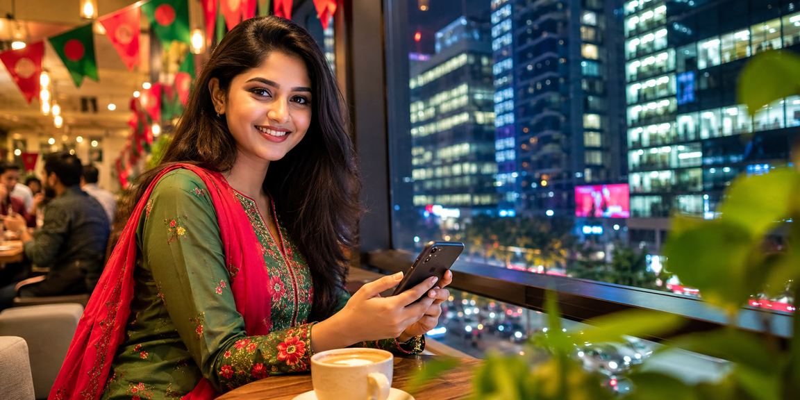 ঢাকায় মোবাইলে পেমেন্ট করে sm8845 নতুন গেম উপভোগ করছেন একজন ব্যবহারকারী